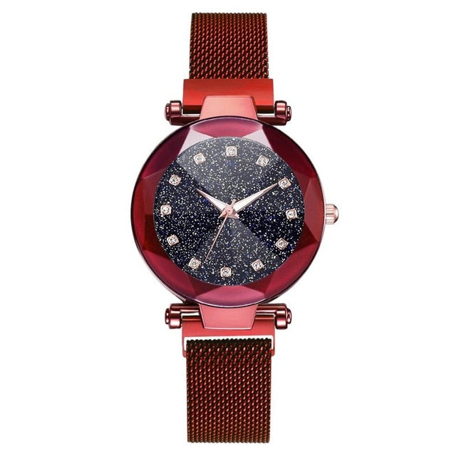 Women's Magnetic Starry Sky Watch