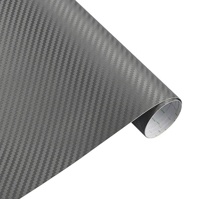 30cmx127cm 3D Carbon Fiber Vinyl Wrap Film For Car2