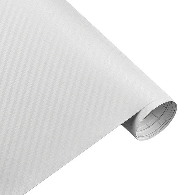 30cmx127cm 3D Carbon Fiber Vinyl Wrap Film For Car2