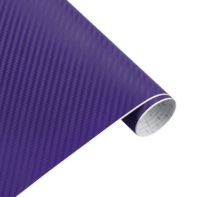 30cmx127cm 3D Carbon Fiber Vinyl Wrap Film For Car2