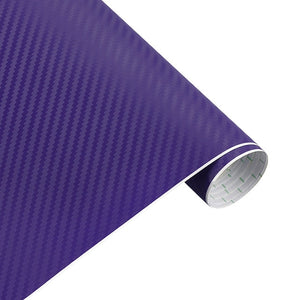 30cmx127cm 3D Carbon Fiber Vinyl Wrap Film For Car2