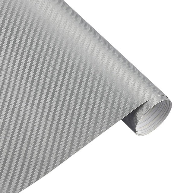 30cmx127cm 3D Carbon Fiber Vinyl Wrap Film For Car2