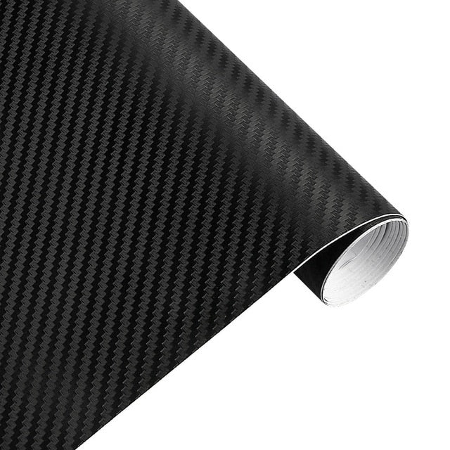 30cmx127cm 3D Carbon Fiber Vinyl Wrap Film For Car2