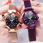 Women's Magnetic Starry Sky Watch