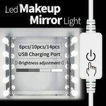 LED 8W 12V Vanity Mirror Makeup  Bulbs Kit For Dressing Table