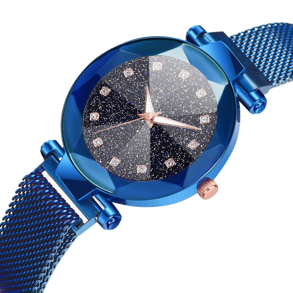 Women's Magnetic Starry Sky Watch