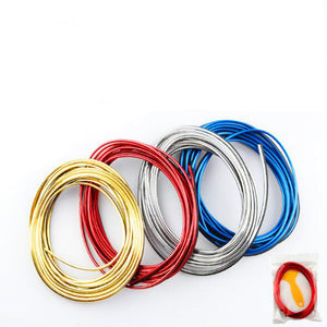 SeaMetal 5-Meter Car Styling Interior/Exterior Decoration Strips