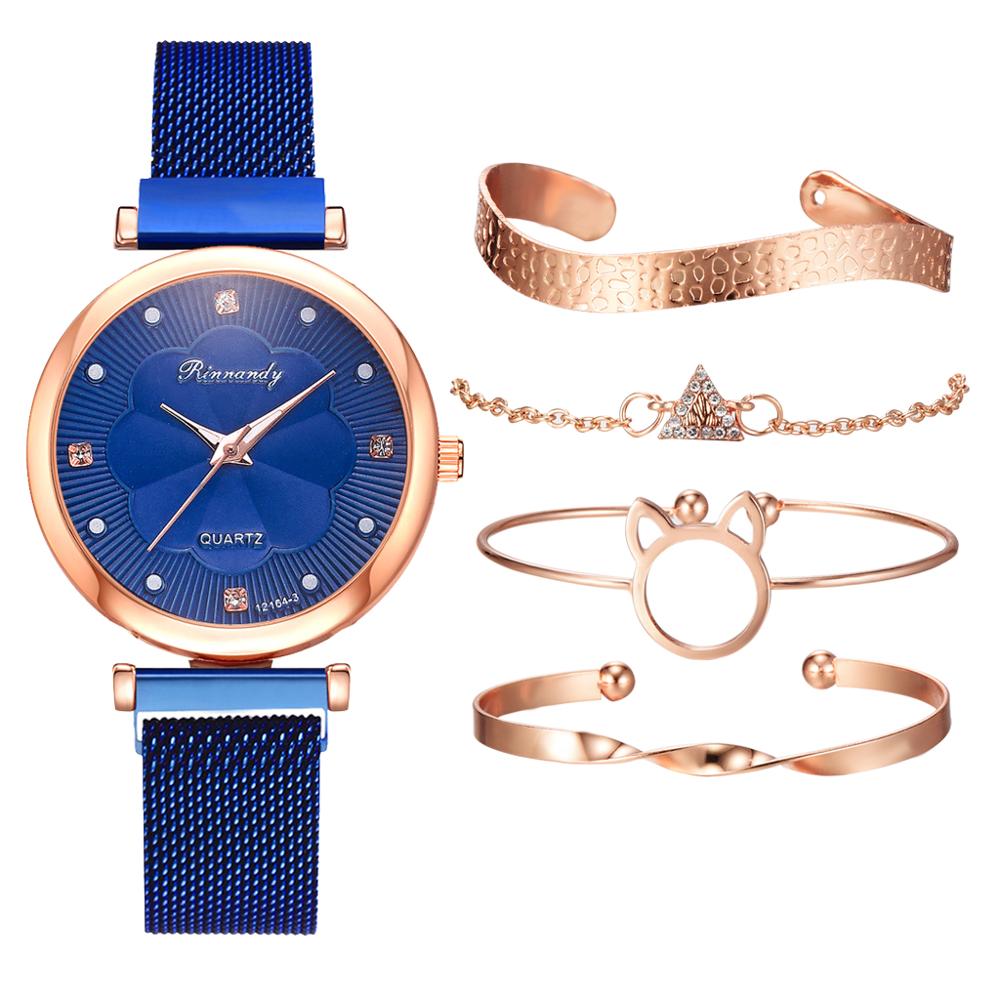 Women's Luxury Watch (5 PC set)