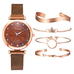 Women's Luxury Watch (5 PC set)