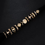 Virgin Mary Gold Rings
