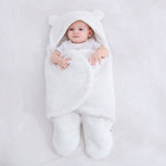 Baby Sleeping Bag Ultra-Soft Fluffy Wrap Swaddle