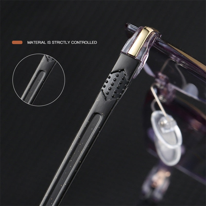 Ahora Frameless Anti Blue Light Reading Glasses For Men And Women  (Presbyopic Glasses)