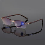 Ahora Frameless Anti Blue Light Reading Glasses For Men And Women  (Presbyopic Glasses)