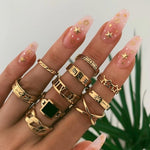 Virgin Mary Gold Rings