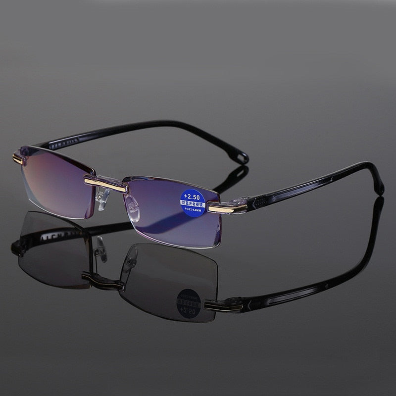 Ahora Frameless Anti Blue Light Reading Glasses For Men And Women  (Presbyopic Glasses)