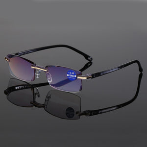 Ahora Frameless Anti Blue Light Reading Glasses For Men And Women  (Presbyopic Glasses)